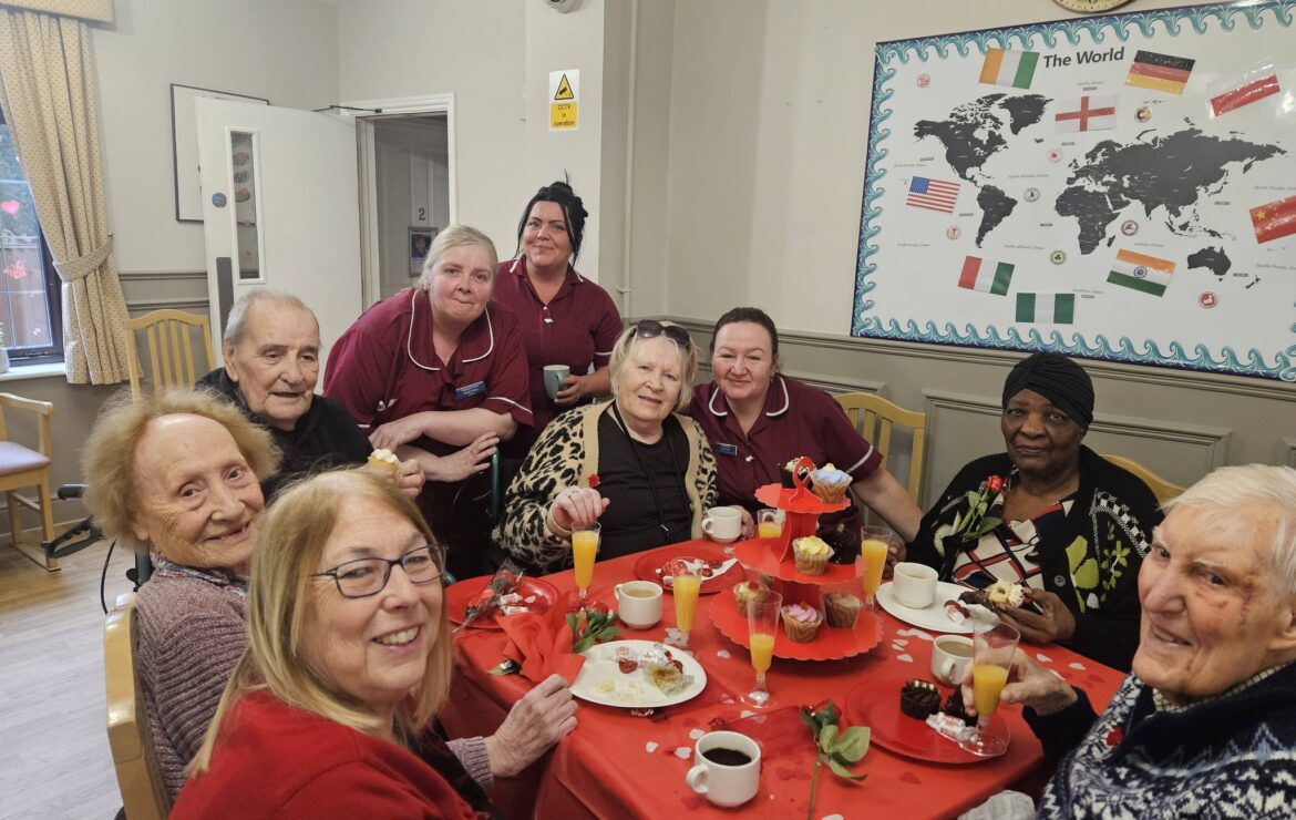 Valentine’s Tea Party 💖 | Cakes, Bucks Fizz & Celebration