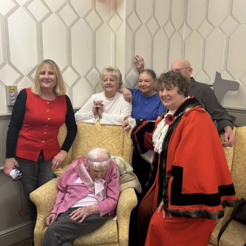 Everyday care home moment at Nightingale Care Home
