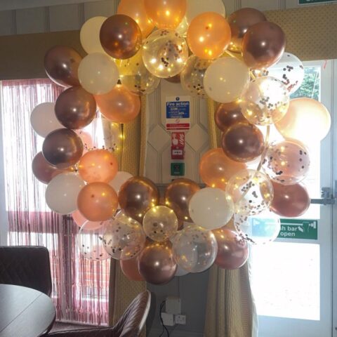 Resident celebrating a special 90th birthday at Nightingale House