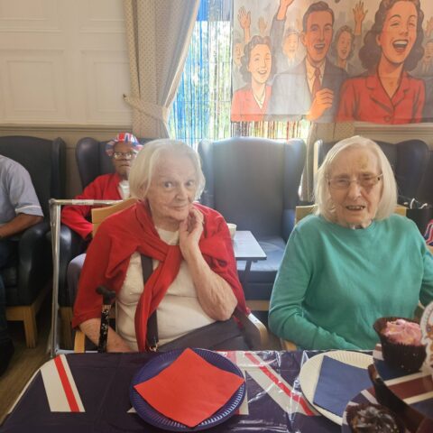 VE Day celebration at Nightingale House