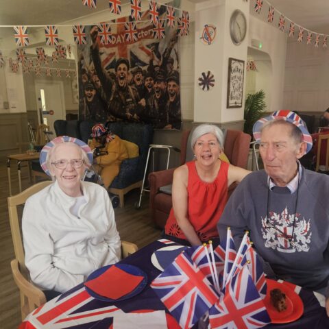 VE Day celebration at Nightingale House