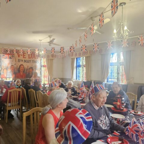 VE Day celebration at Nightingale House