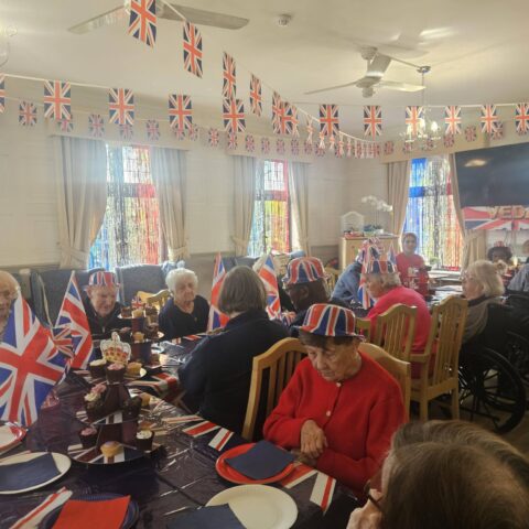VE Day celebration at Nightingale House