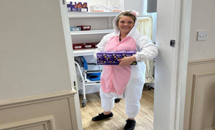 The Easter Bunny made a visit to Nightingale